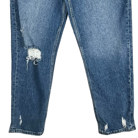 RAILS THE MELROSE CLASSIC SLIM BUTTON FLY JEANS IN ARTIC DISTRESS NWT WOMEN'S 32 - Picture 5 of 16